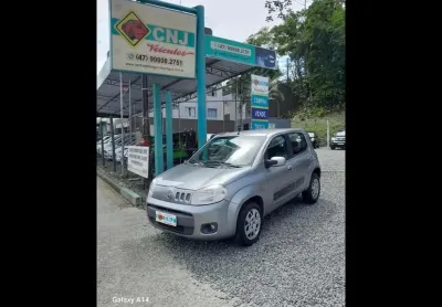 Fiat uno vivace celeb. 1.0 evo f.flex 8v 5p  - cinza - 2012/2012