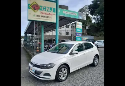 Volkswagen polo 1.0 flex 12v 5p  - branca - 2019/2020