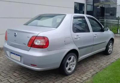Fiat siena elx 1.0 mpi fire/fire flex 8v 4p  - prata - 2006/2007