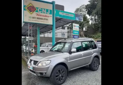 Mitsubishi pajero tr4 2.0 4x4 16v 4p - prata - 2011/2012