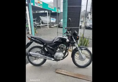 Honda cg-150 150 fan esi/ 150 fan esi flex  - preta - 2010/2010