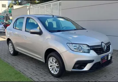 Renault logan zen flex 1.6 16v 4p mec.  - prata - 2020/2021