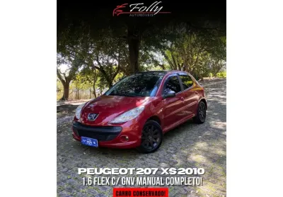 Peugeot 207 2010 1.6 xs 16v flex 4p manual