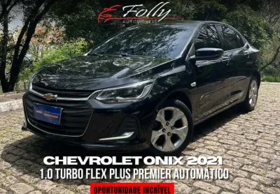 Chevrolet onix 2021 1.0 turbo flex plus premier automático