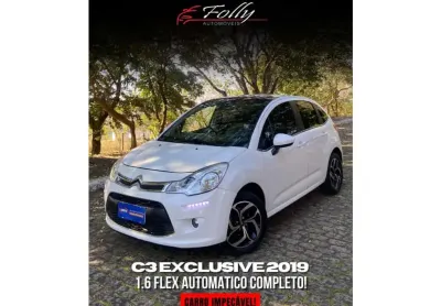 Citroen c3 2019 1.6 vti 120 flex exclusive eat6