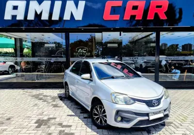 Toyota etios 2017 1.5 platinum sedan 16v flex 4p automático