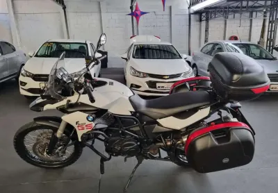 Bmw f 800 gs f800 2014 - branca - 2014/2014