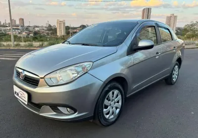 Fiat siena attractiv 1.4 2013 - cinza - 2012/2013