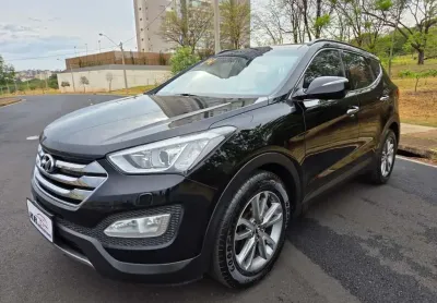 Hyundai santa fé 7 lugares  v6 2014 - preta - 2013/2014