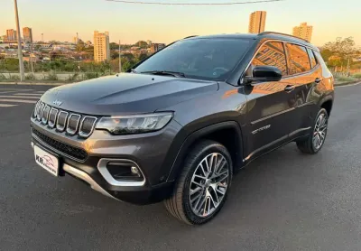 Jeep compass limited td 350 2022 - cinza - 2022/2022