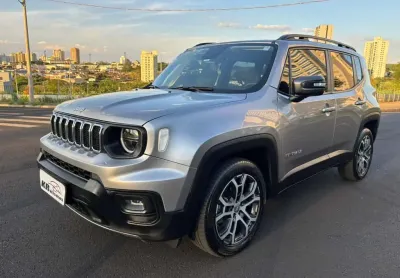 Jeep renegade lgtd 1.3t 270 2022 - prata - 2022/2022
