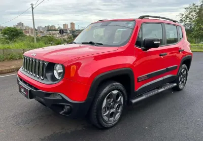 Jeep Renegade SPORT AT D 4x4 2016 - Vermelha - 2015/2016