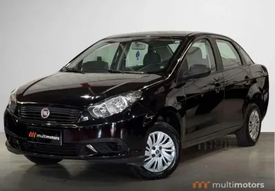 Fiat grand siena 1.4 evo flex 8v 4p  - preta - 2021/2021