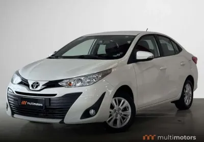 Toyota yaris xl sedan 1.5 flex 16v 4p aut.  - branca - 2019/2019