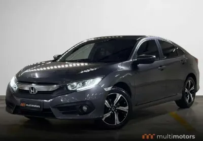 Honda civic sedan ex 2.0 flex 16v aut.4p  - cinza - 2018/2018