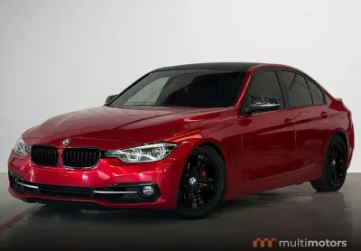 BMW 320i 2.0 TB M Sport A.Flex/M.Sport 4p  - Vermelha - 2016/2016