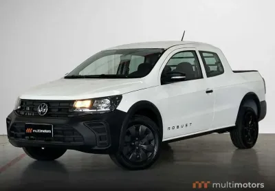 Volkswagen Saveiro Robust 1.6 Total Flex 8V CD  - Branca - 2024/2024