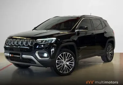 Jeep Compass LIMITED TD 350 2.0 4x4 Die. Aut.  - Preta - 2021/2022