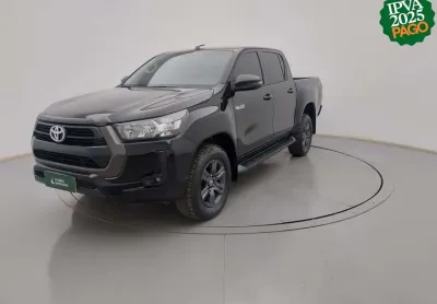 Toyota hilux 2024 2.8 d-4d turbo diesel cd sr 4x4 automático
