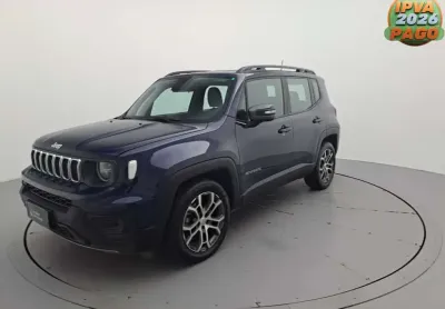 Jeep renegade 2024 1.3 t270 turbo flex longitude at6