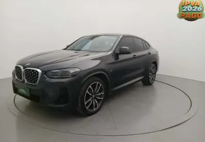 Bmw X4 2022 2.0 16v gasolina xdrive30i m sport steptronic