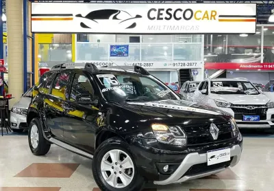 Renault duster 2.0 flex dynamique automático - preta - 2015/2016