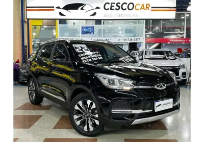 Caoa chery tiggo 5x txs 1.5 turbo - teto panorâmico - preta - 2021/2022