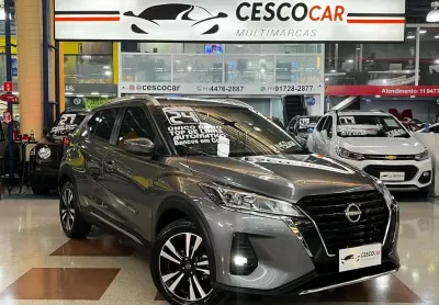 Nissan kicks 1.6 flex advance cvt - cinza - 2023/2024