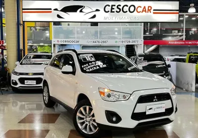 Mitsubishi asx 2.0 16v gasolina 4x2 cvt - branca - 2016/2016