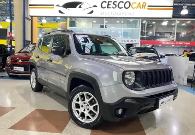 Jeep renegade sport at - prata - 2021/2021