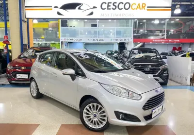 Ford fiesta ha 1.6l tiab - prata - 2016/2016