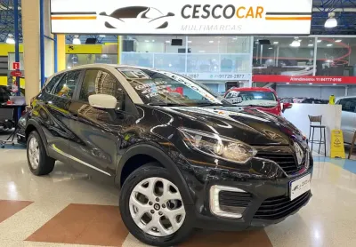 Renault captur life 16a - preta - 2018/2019