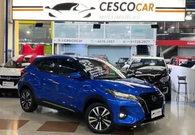 Nissan kicks start exclusive  - azul - 2021/2022