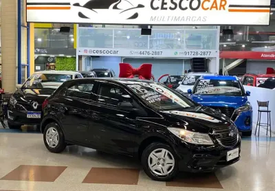 Chevrolet onix lt 1.0 completo - preta - 2014/2015