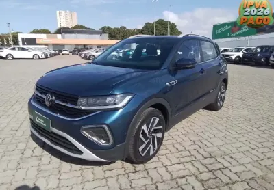 Volkswagen t-cross 2025 1.4 250 tsi total flex highline automático