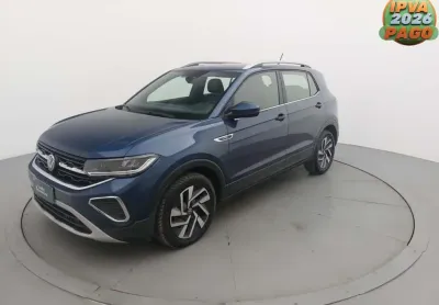 Volkswagen t-cross 2025 1.4 250 tsi total flex highline automático