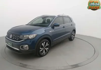 Volkswagen t-cross 2022 1.4 250 tsi total flex highline automático