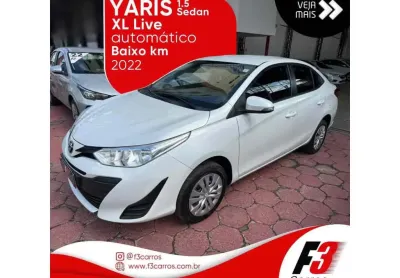 Toyota yaris 2022 1.5 16v flex sedan xl live multidrive