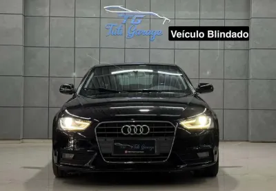 Audi a4 2.0 16v tfsi 183/180cv multitronic  - preta - 2013/2014