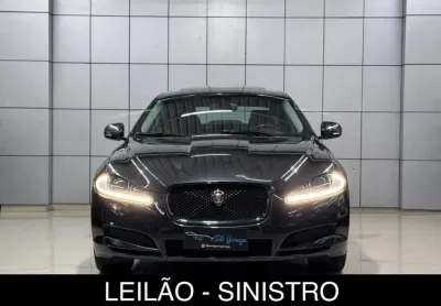 Jaguar xf 2.0 premium luxury turbocharged gasolina 4p automático - cinza - 2014/2015