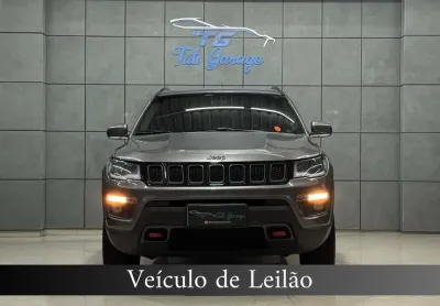 Jeep compass trailhawk 2.0 4x4 dies. 16v aut.  - cinza - 2017/2018