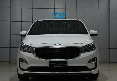 Kia carnival 3.3 ex v6 24v gasolina 4p automatico - branca - 2019/2020