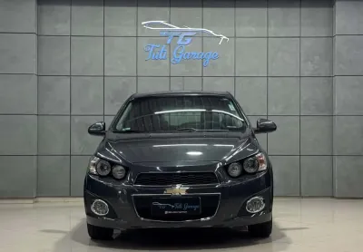 Chevrolet sonic hb lt 1.6 16v flexpower 5p aut.  - cinza - 2012/2013