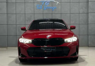 Bmw 320i modern/sport tb 2.0/a.flex/gp 4p  - vermelha - 2024/2024