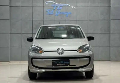 Volkswagen up take 1.0 total flex 12v 5p  - prata - 2015/2016