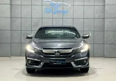 Honda civic sedan touring 1.5 turbo 16v aut.4p  - cinza - 2017/2017