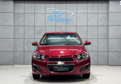 Chevrolet sonic hb lt 1.6 16v flexpower 5p mec. - vermelha - 2014/2014