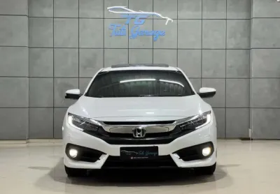 Honda civic sedan touring 1.5 turbo 16v aut.4p - branca - 2016/2017