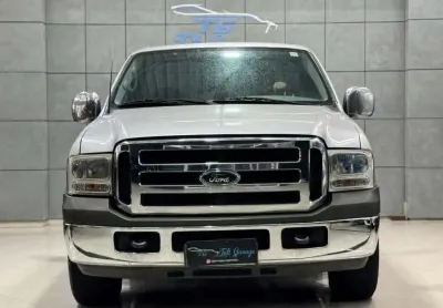 Ford f-250 xlt 3.9 4x2 diesel tb - prata - 2008/2009