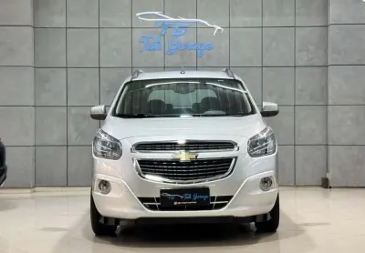 Chevrolet Spin LTZ 1.8 8V Econo.Flex 5p Aut - Prata - 2017/2018